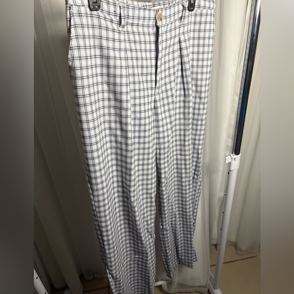 Hollister Plaid Pants